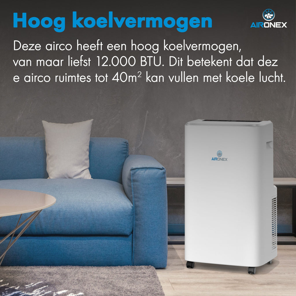Aironex Mobiele Airco 12000 BTU