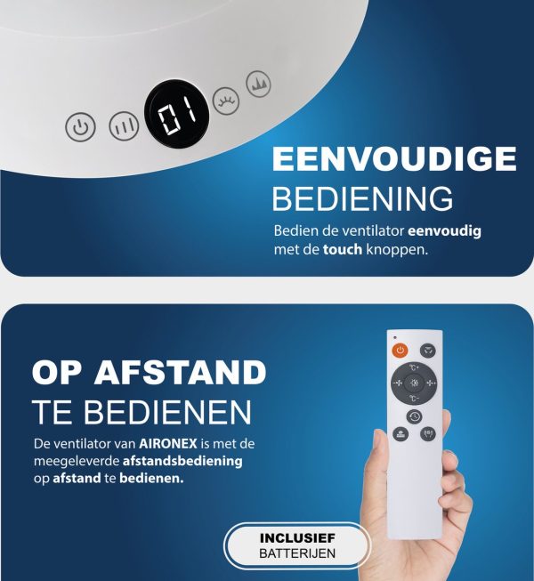 Energiezuinige elektrische kachel - Verwarmen en verkoelen