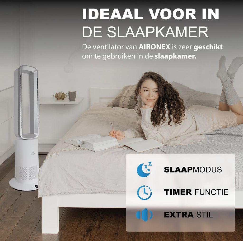 Energiezuinige elektrische kachel - Verwarmen en verkoelen