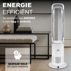 Energiezuinige elektrische kachel - Verwarmen en verkoelen