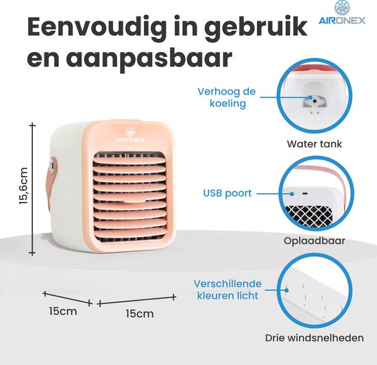 Aircooler Roze