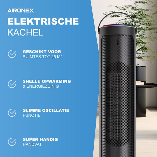 Elektrische Kachel 2000 watt
