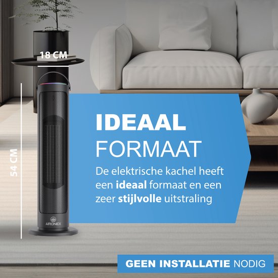 Elektrische Kachel 2000 watt