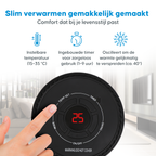 Elektrische Kachel 1200 Watt