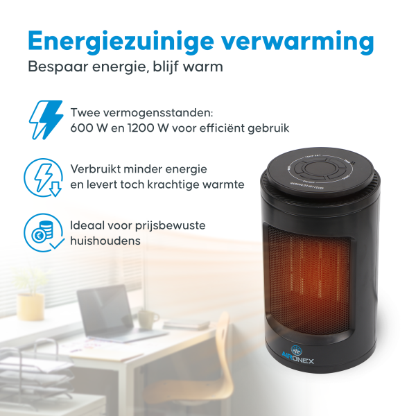 Elektrische Kachel 1200 Watt