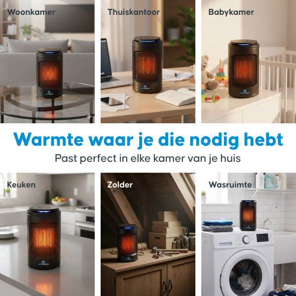 Elektrische Kachel 1200 Watt