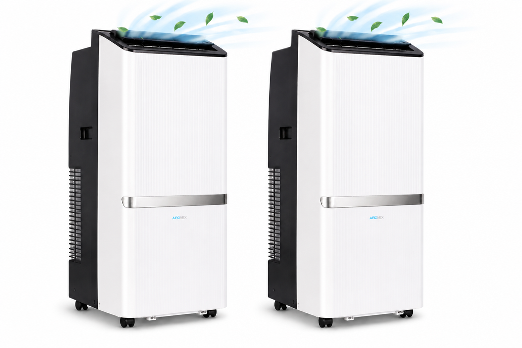 Mobiele Airco Aironex 12000 BTU -  Set van 2 (15% Bundelkorting)