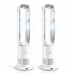 Aironex Bladloze Ventilator - Energiezuinige Luchtkoeler - Set van 2 (15% Bundelkorting)