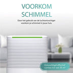 Luchtontvochtiger 12 liter