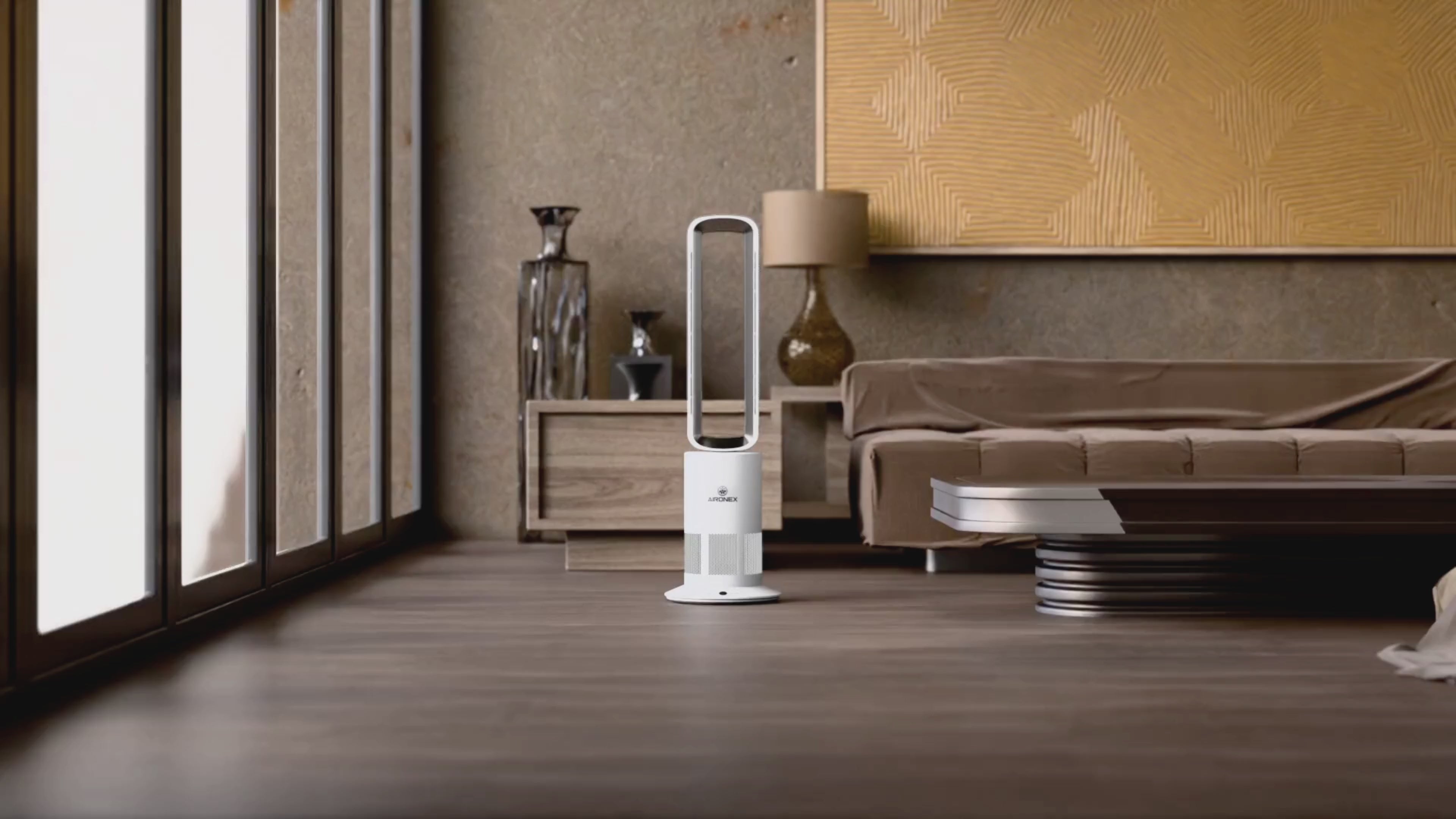 Energiezuinige elektrische kachel - Verwarmen en verkoelen